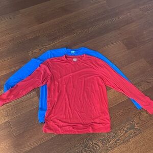 2 - 32 Degrees Cool Long sleeve shirts